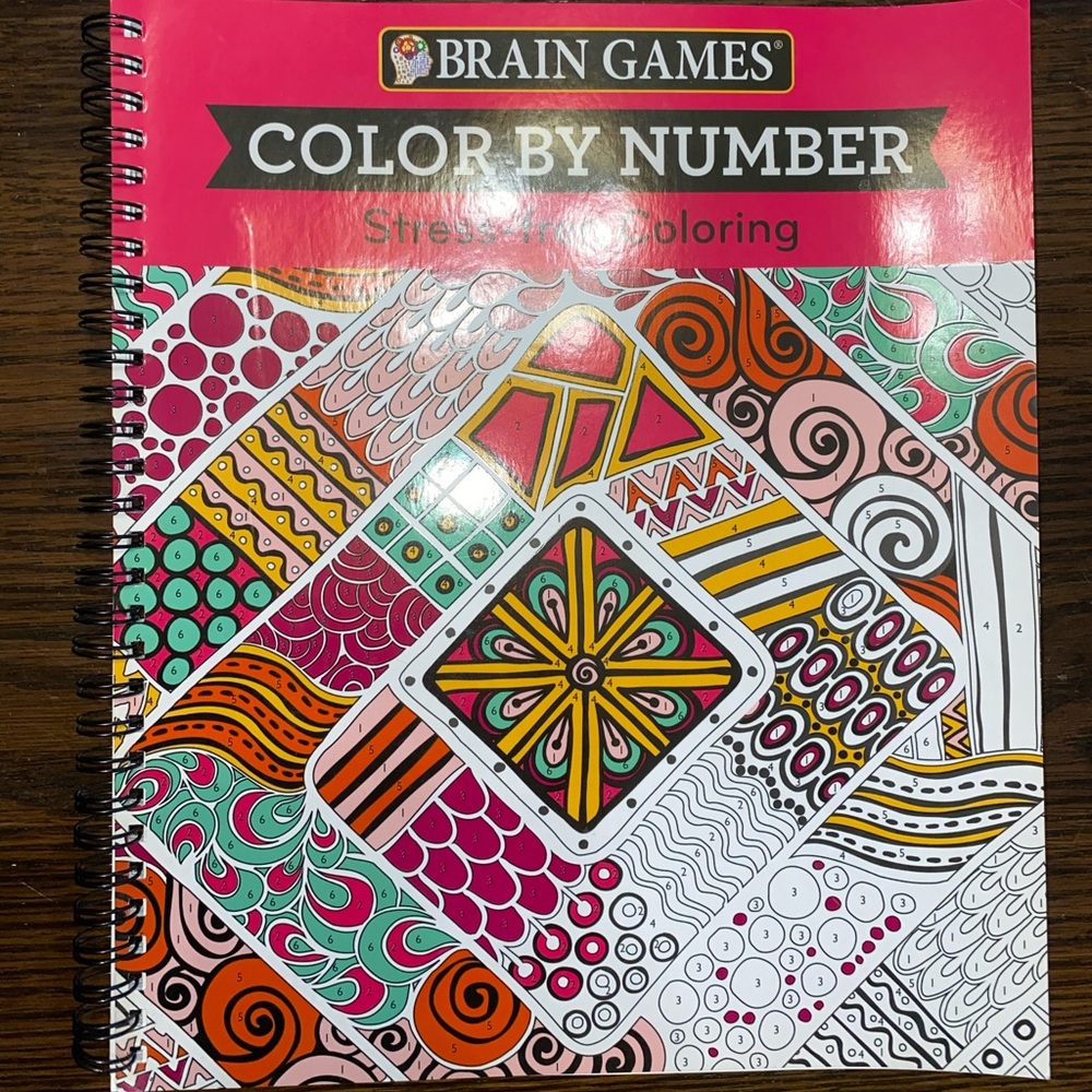 Brain Games - Color By Number: Stress-Free Coloring